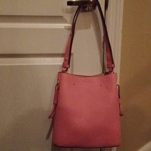 Kate Spade Leather Pink Handbag Like New